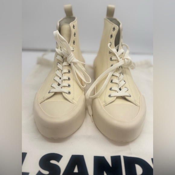 Jill Sander Leather High Top - Picture 1 of 16